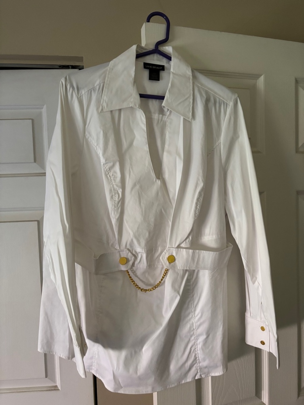 Lane Bryant White Shirt